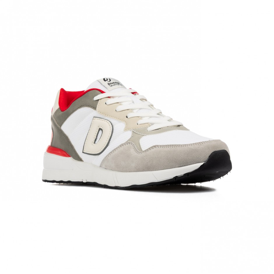 Ανδρικά Sneakers District75 City Low Λευκά 