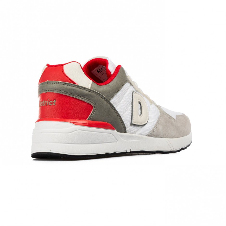 Ανδρικά Sneakers District75 City Low Λευκά 