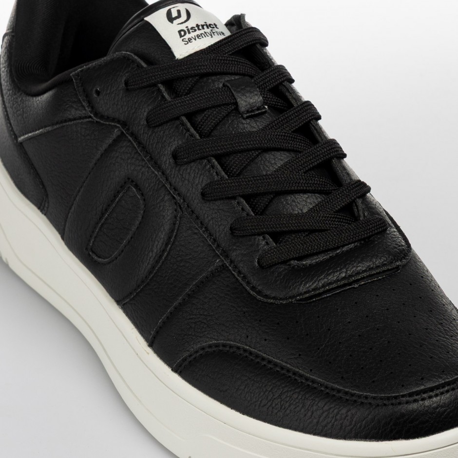Ανδρικά Sneakers District75 City Court Μαύρα 