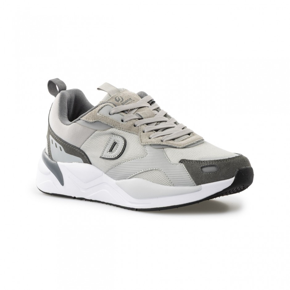 Ανδρικά Sneakers District75 Urban High Γκρι 