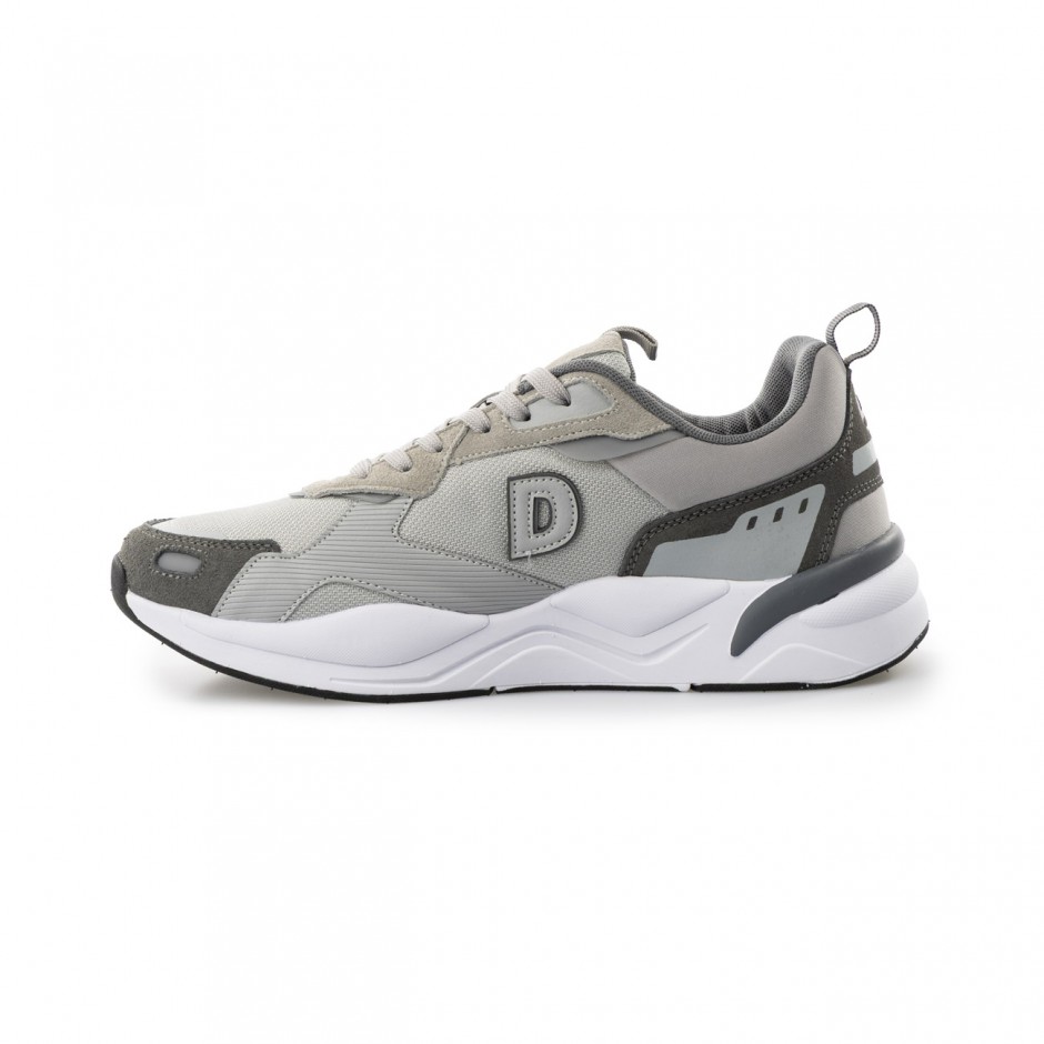 Ανδρικά Sneakers District75 Urban High Γκρι 