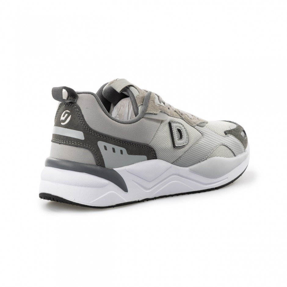 Ανδρικά Sneakers District75 Urban High Γκρι 