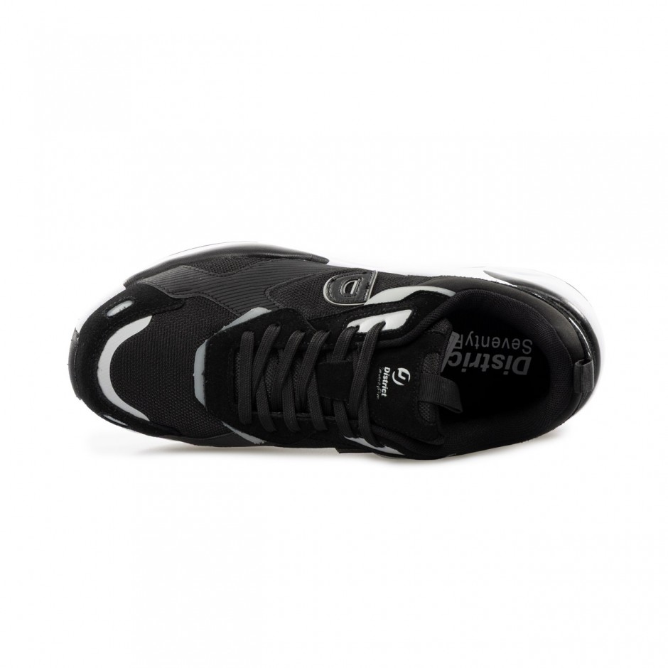 Ανδρικά Sneakers District75 Urban High Μαύρα