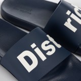 Ανδρικές Παντόφλες District75 Logo Slide Μπλε  Εικόνα 2