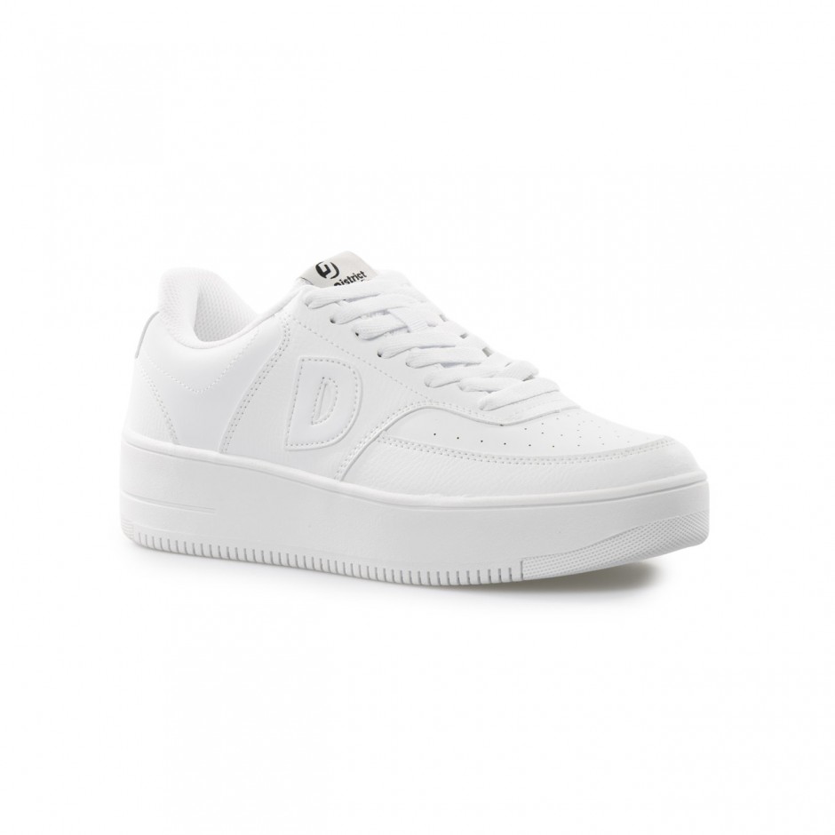 Γυναικεία Sneakers District75 Urban Bold Λευκά 