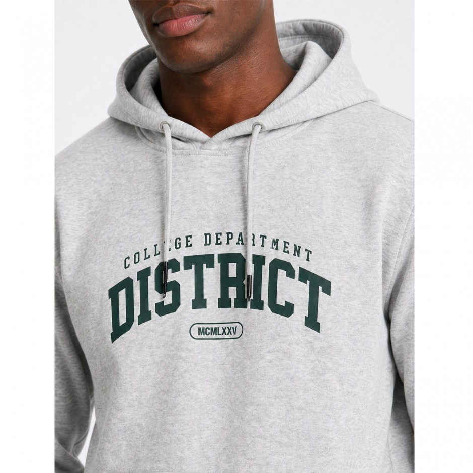 Men's Hoodie District75 Grey