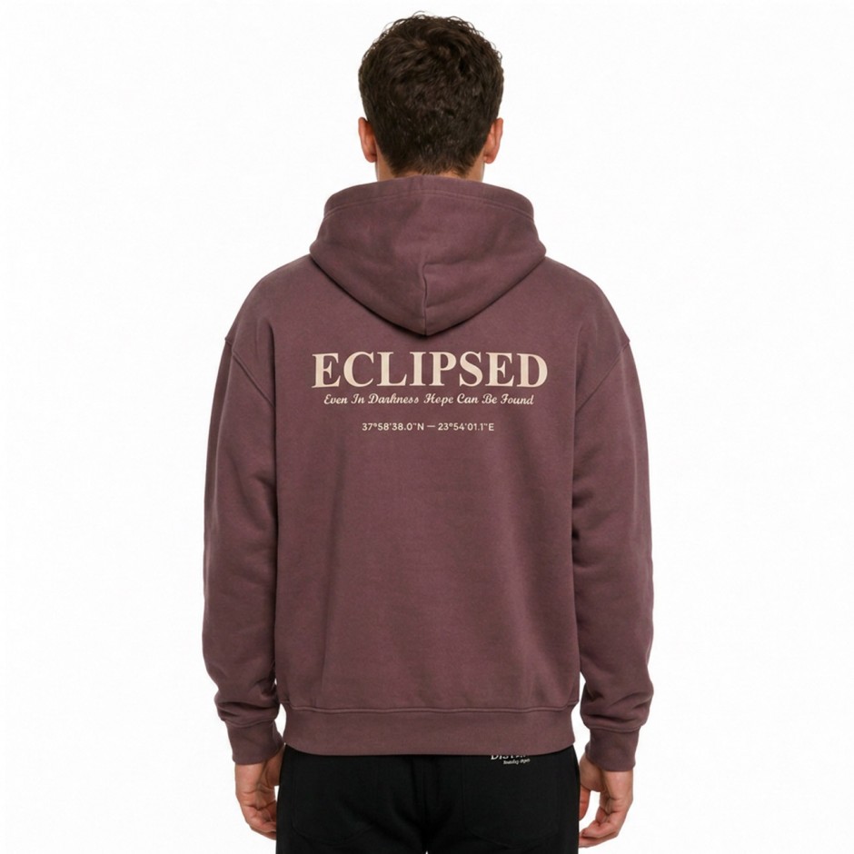 Men's Hoodie District75 Brown 