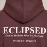 Men's Hoodie District75 Brown  Image 2