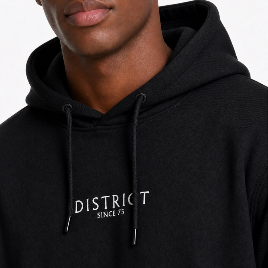 Men's Hoodie District75 Black