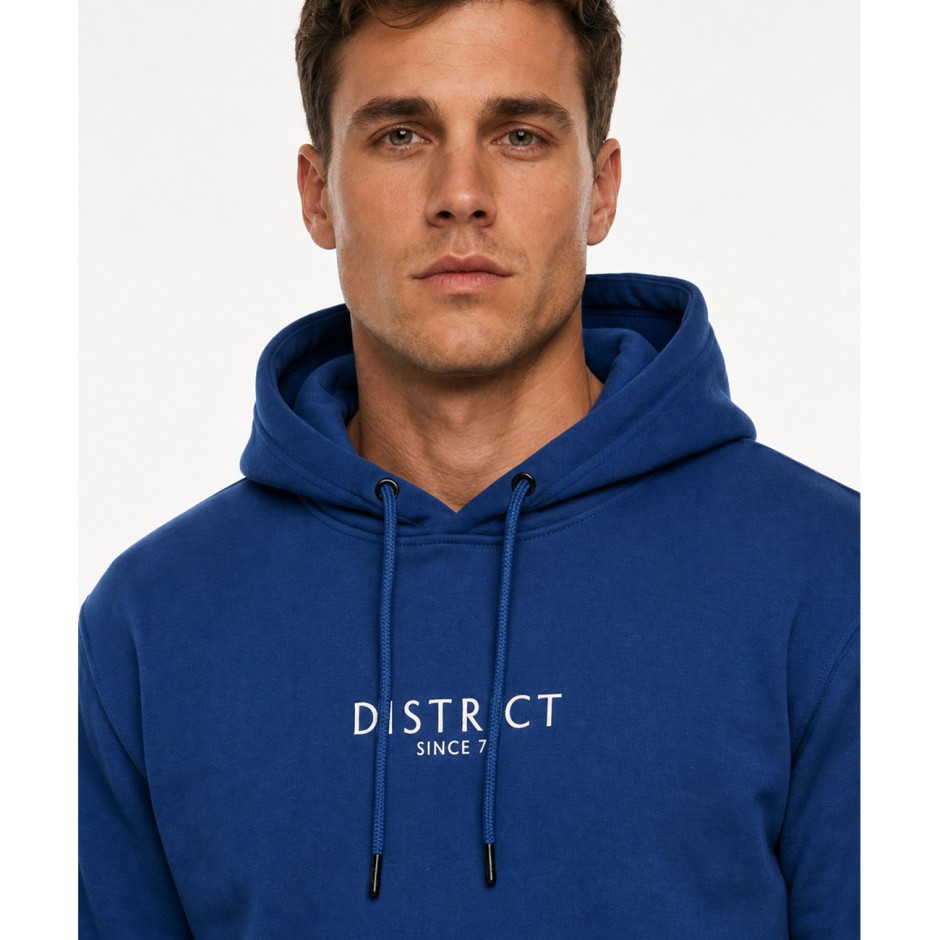 Men's Hoodie District75 Royal Blue 