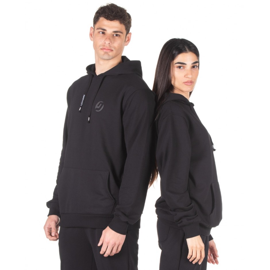 DISTRICT75 UNISEX ECO-FRIENDLY HOODIE 221MHO-100-071 Black