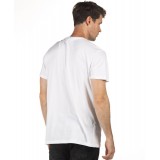 Ανδρική Κοντομάνικη Μπλούζα DISTRICT75 Λευκό