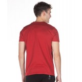 Ανδρική Κοντομάνικη Μπλούζα DISTRICT75 Κόκκινο