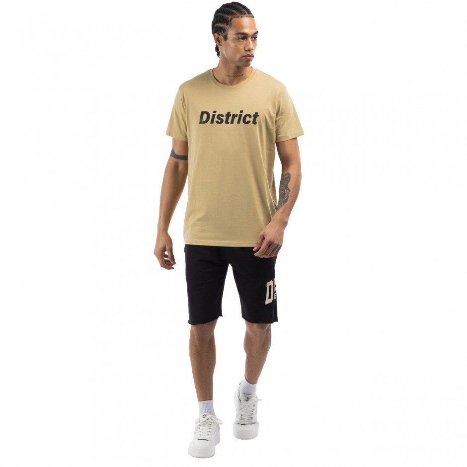 Men's T-Shirt District75 Κhaki 