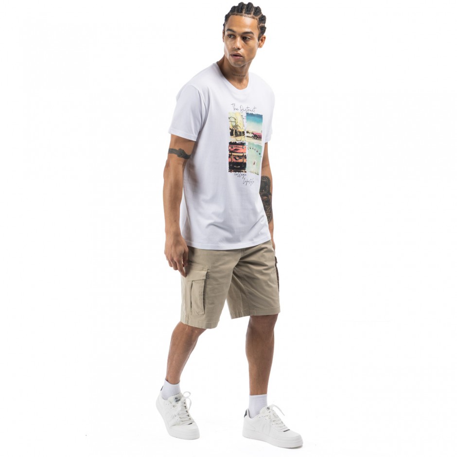 Men's T-Shirt District75 White