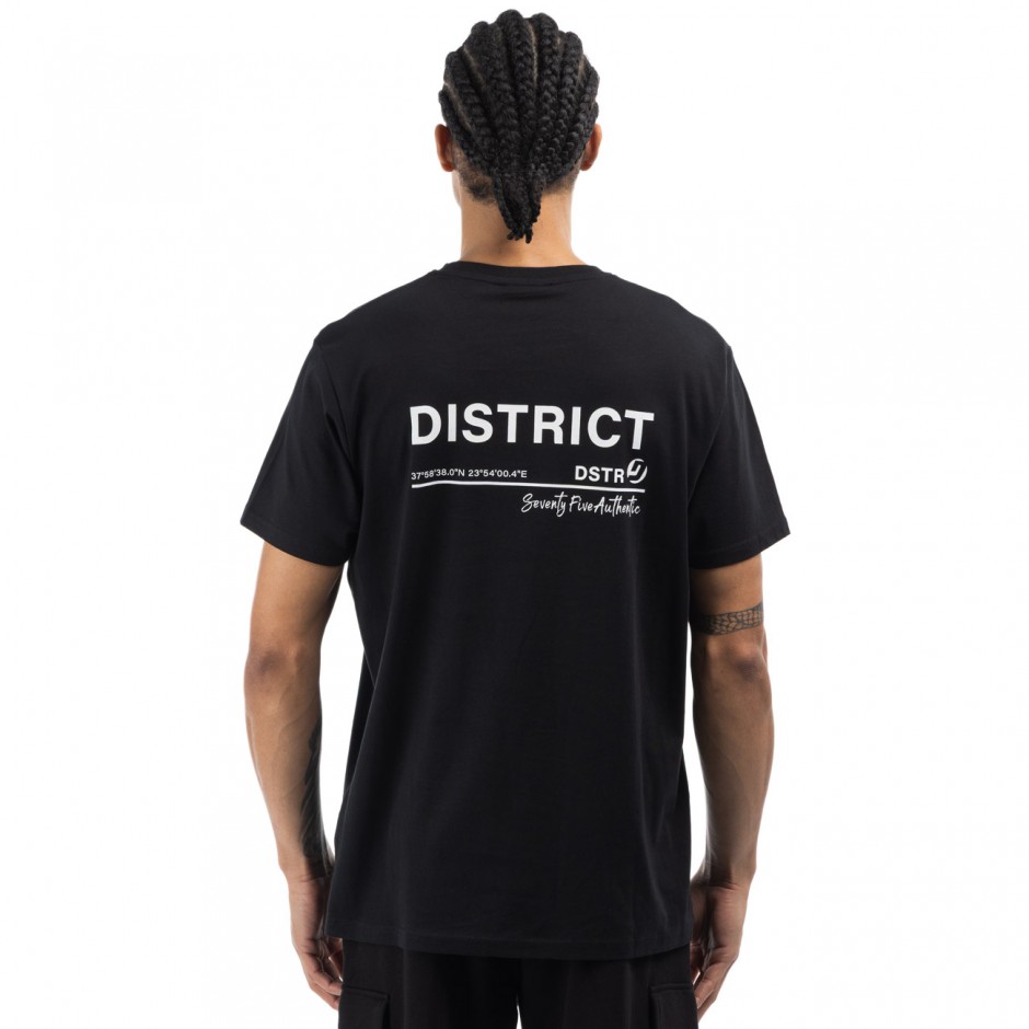 Men's T-Shirt District75 Black