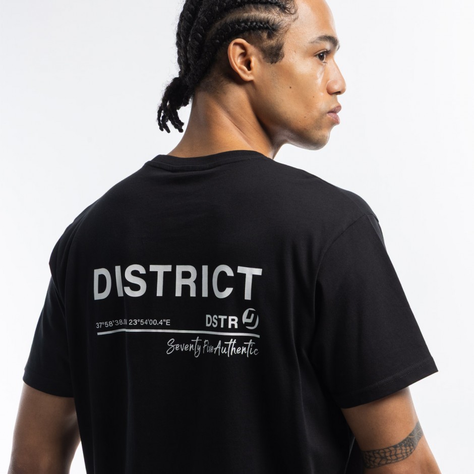 Men's T-Shirt District75 Black
