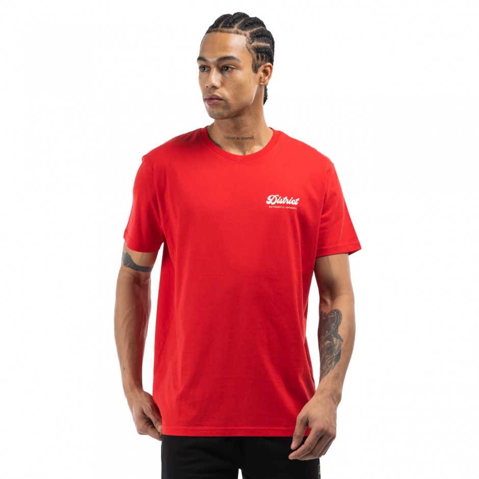 Men's T-Shirt District75 Red