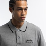 Men's Polo T-Shirt District75 Grey Image 2