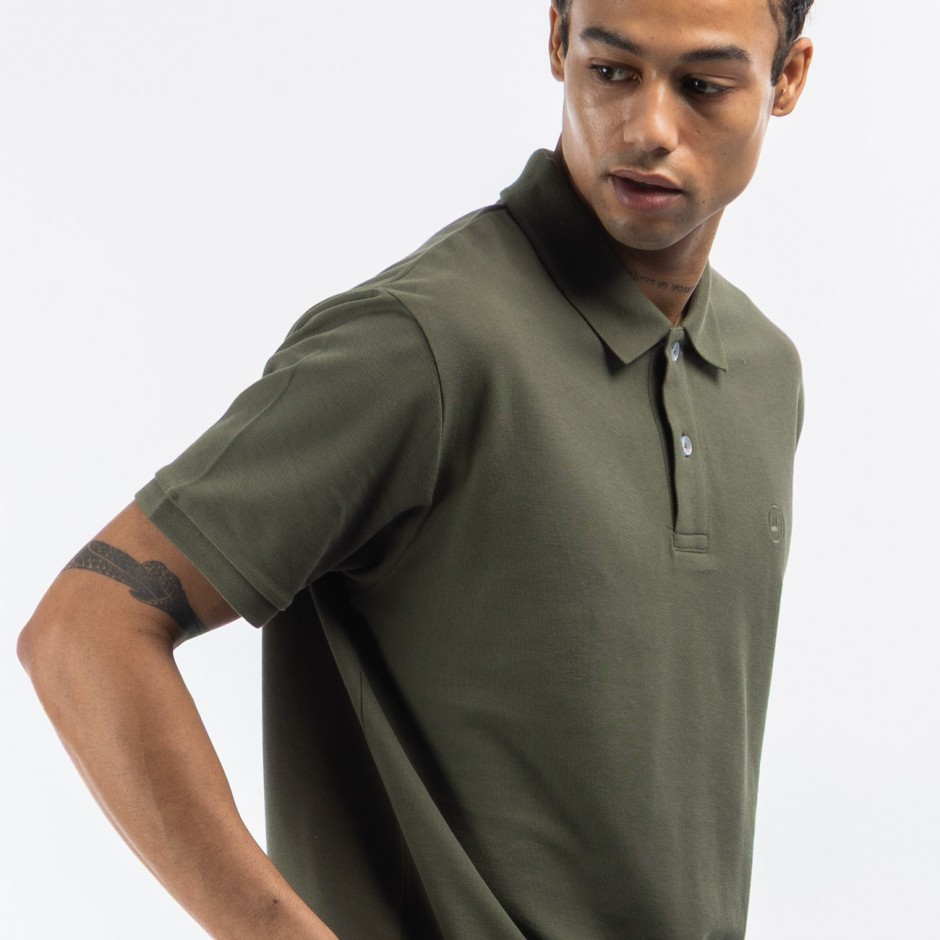 Men's Polo T-Shirt District75 Κhaki 