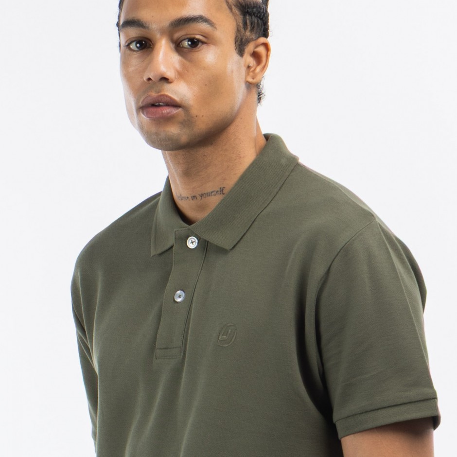 Men's Polo T-Shirt District75 Κhaki 