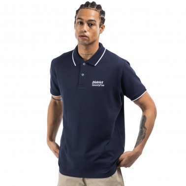 Men's Polo T-Shirt District75 Blue 