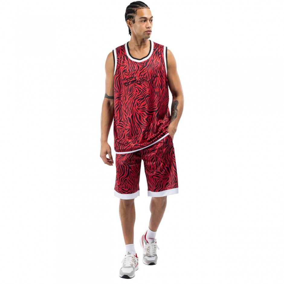 Men's Shorts District75 Red 