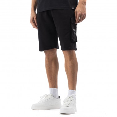Men's Cargo Shorts District75 Black 