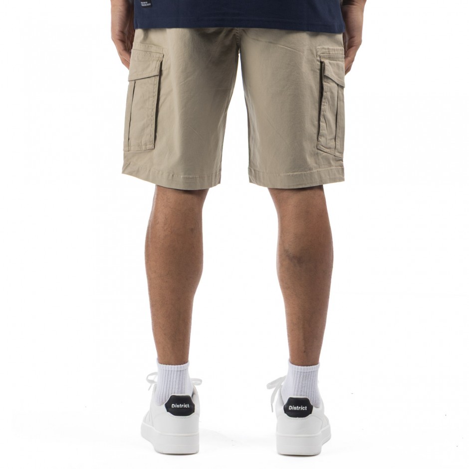 Men's Cargo Shorts District75 Beige