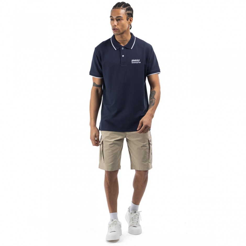 Men's Cargo Shorts District75 Beige
