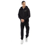 Men’s Full-zip Hoodie District75 Black   Image 3