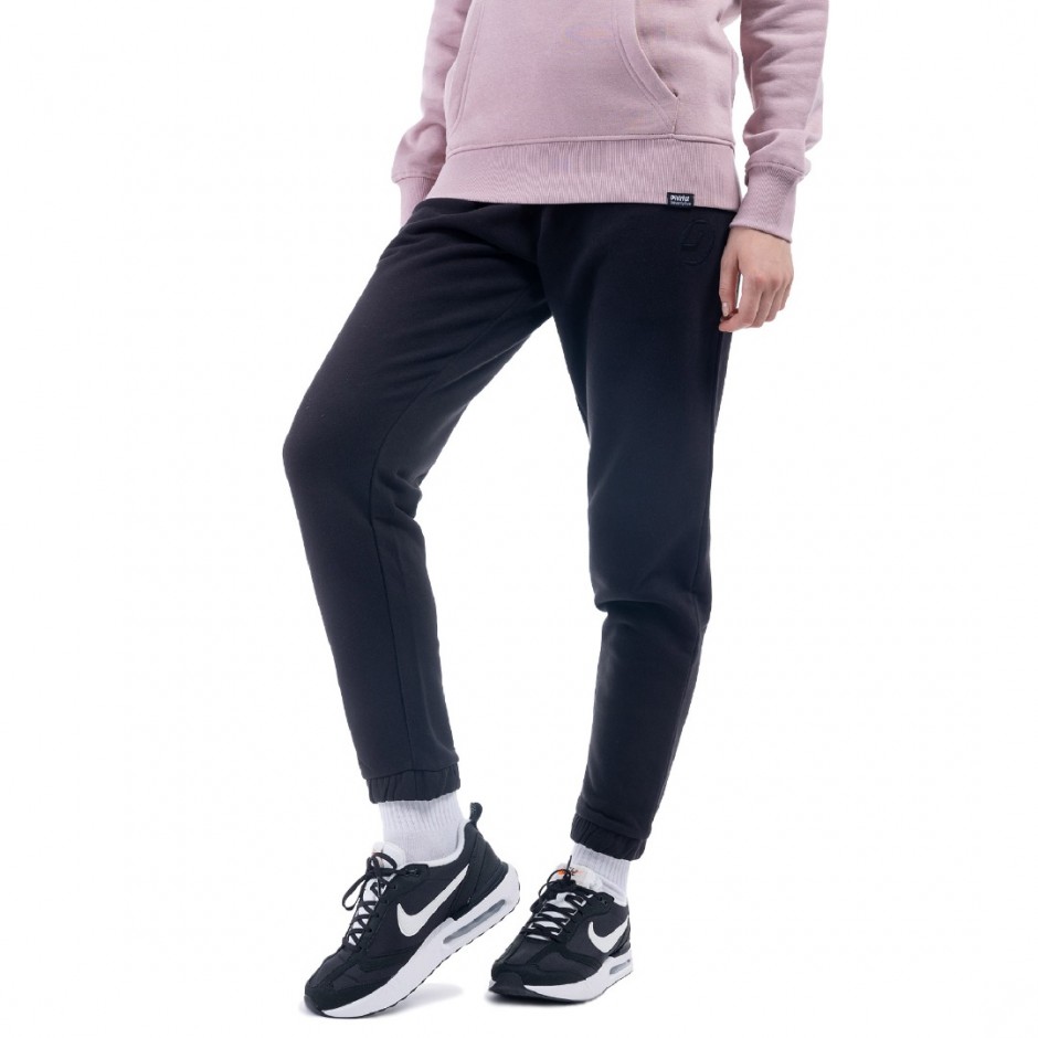 Γυναικείο Παντελόνι Φόρμα DISTRICT75 Μαύρο