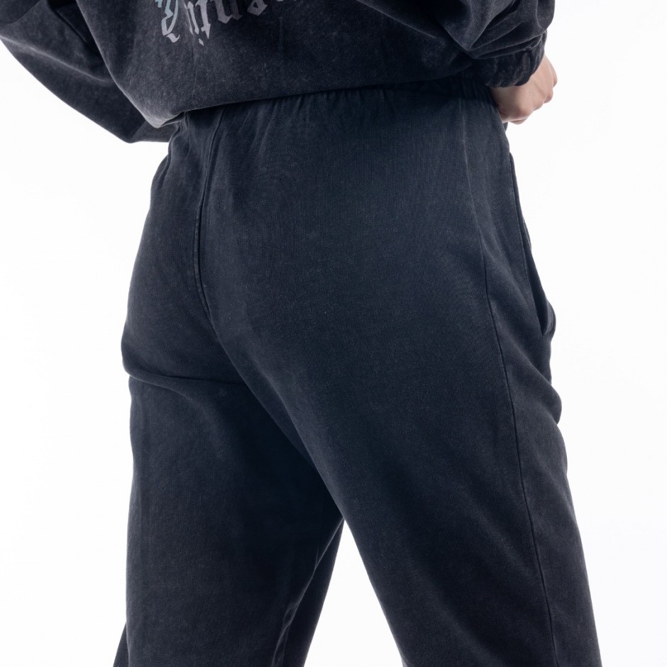 Γυναικείο Παντελόνι Φόρμα District75 Μαύρο 223WPA-872-071 