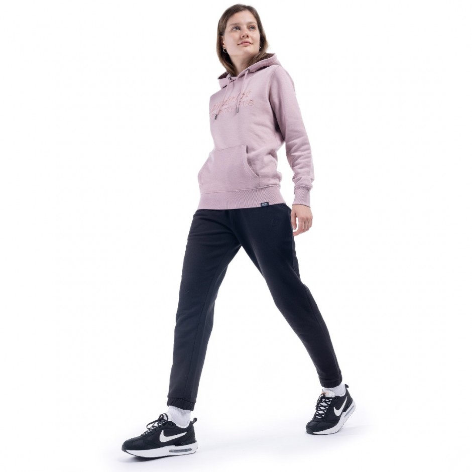 Γυναικείο Παντελόνι Φόρμα DISTRICT75 Μαύρο