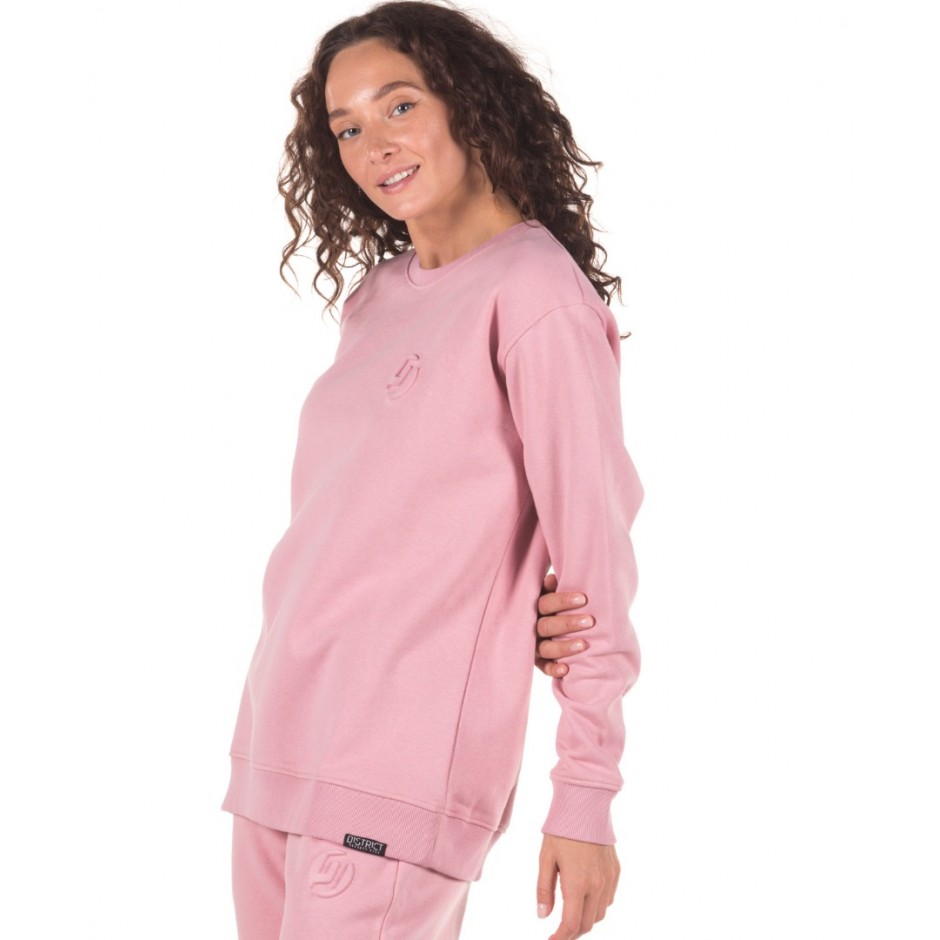 Γυναικεία Μακρυμάνικη Μπλούζα DISTRICT75 Ροζ 