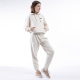 Γυναικεία Μπλούζα Φούτερ DISTRICT75 Εκρού  Εικόνα 4