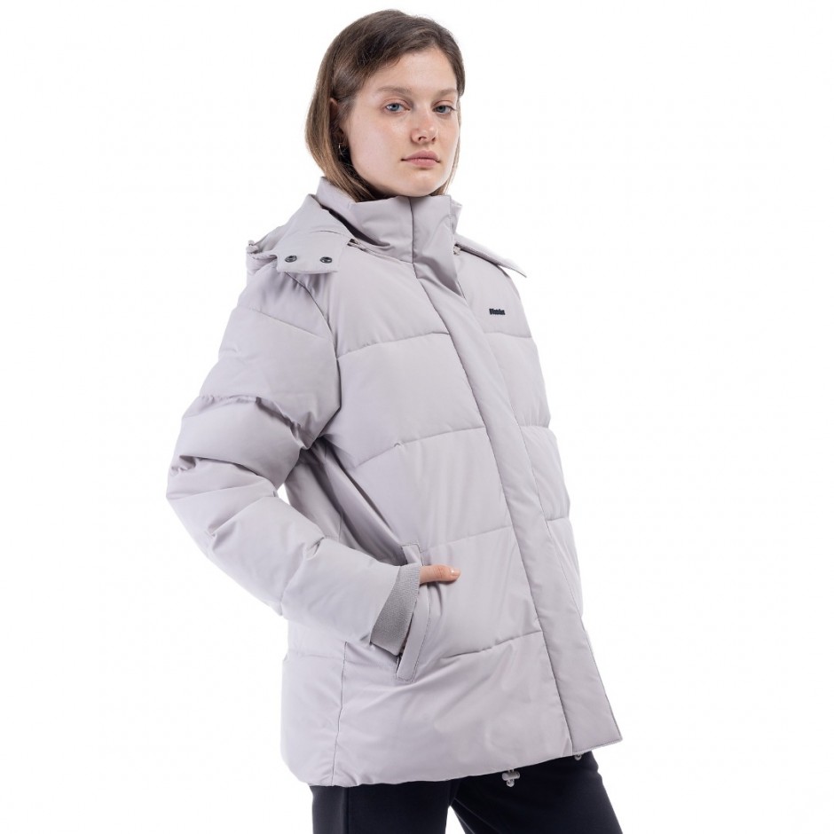 Γυναικείο Μπουφάν DISTRICT75 Μπέζ 