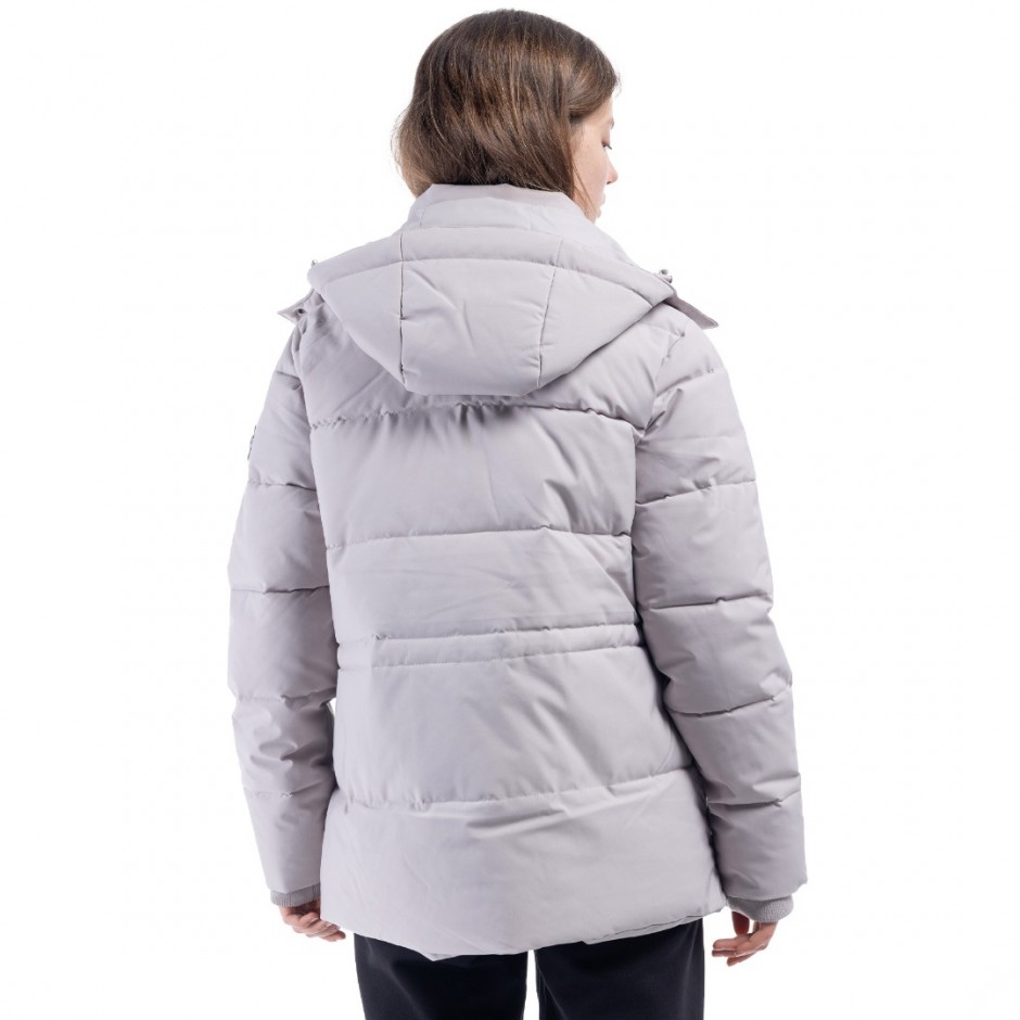 Γυναικείο Μπουφάν DISTRICT75 Μπέζ 