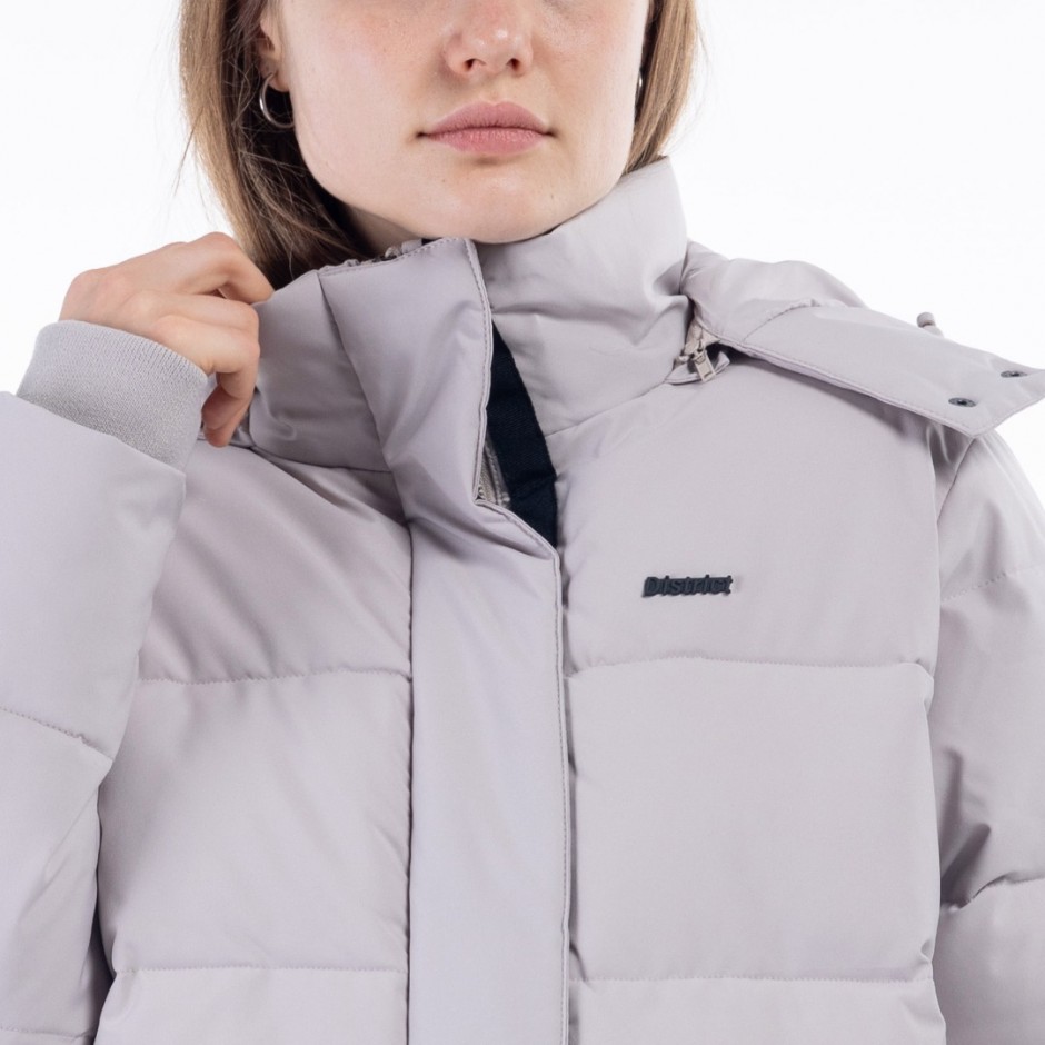 Γυναικείο Μπουφάν DISTRICT75 Μπέζ 