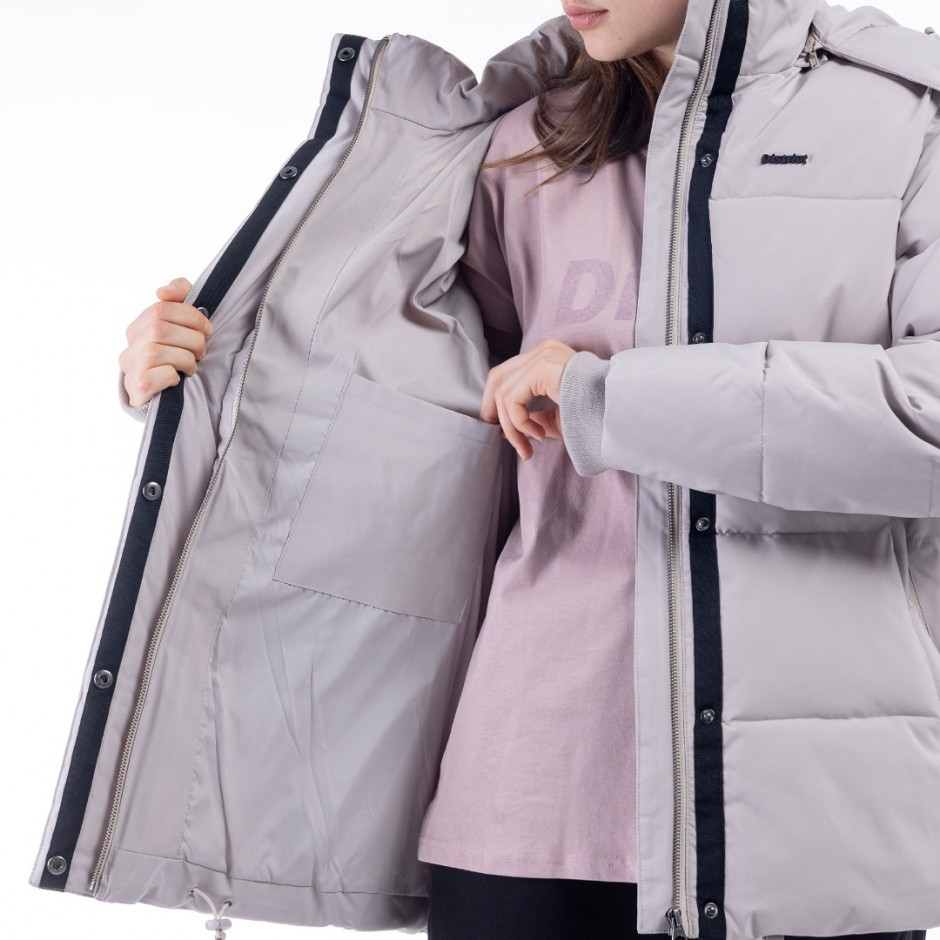 Γυναικείο Μπουφάν DISTRICT75 Μπέζ 