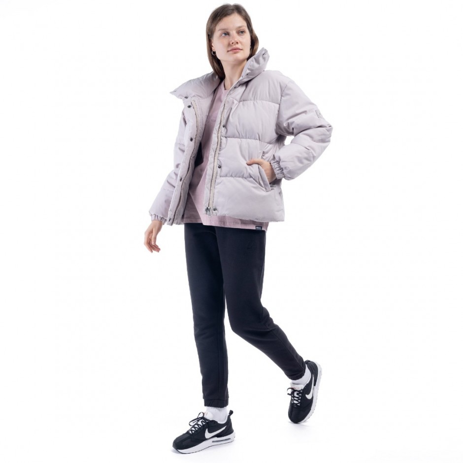 Γυναικείο Μπουφάν DISTRICT75 Μπέζ 