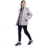 Γυναικείο Μπουφάν DISTRICT75 Μπέζ  Εικόνα 