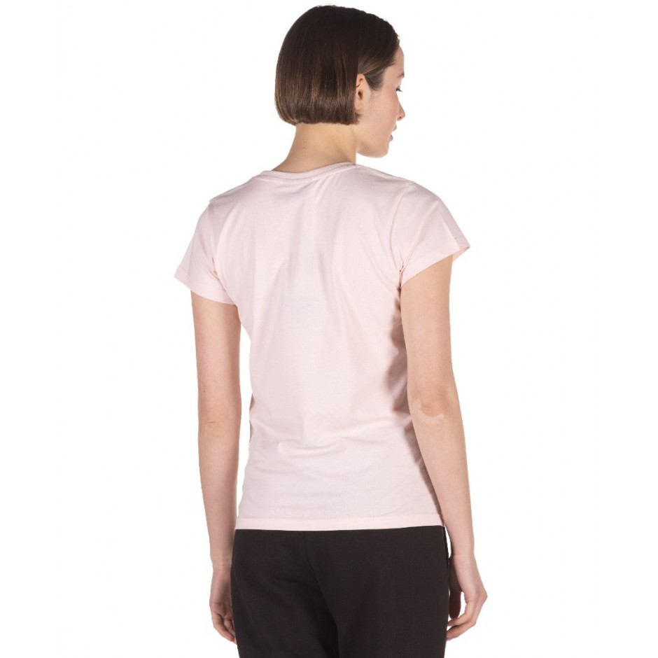 Γυναικεία Κοντομάνικη Μπλούζα DISTRICT75 Ροζ