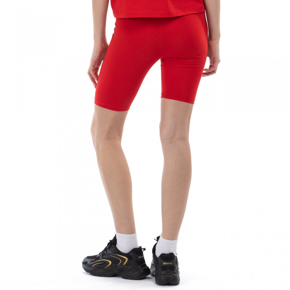 Women’s Biker Leggings District75 Red 