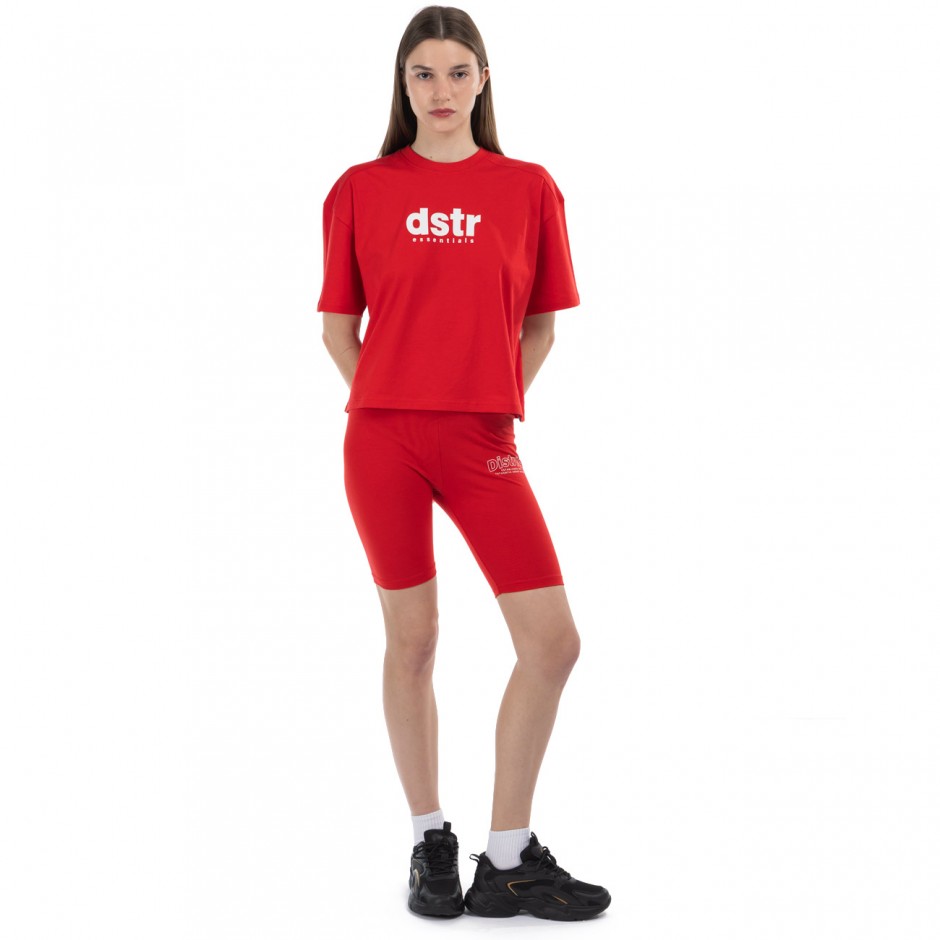 Women’s Biker Leggings District75 Red 