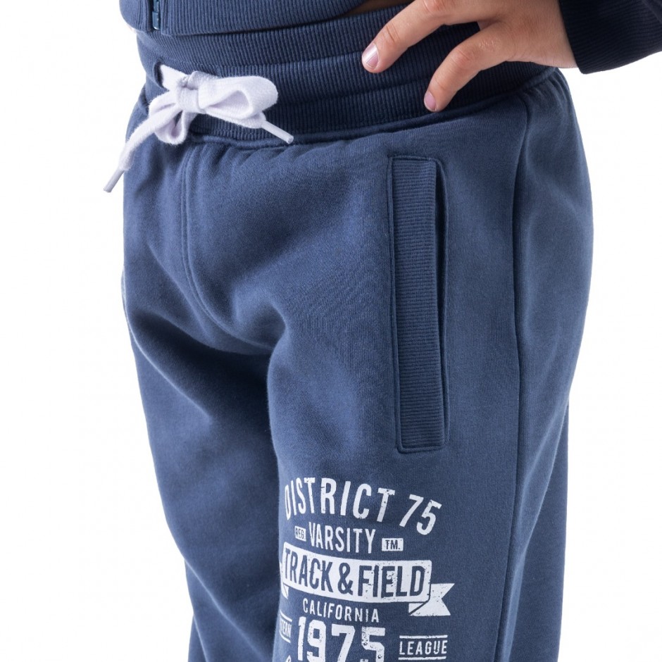 Παιδικό Παντελόνι Φόρμα DISTRICT75 Μπλε 