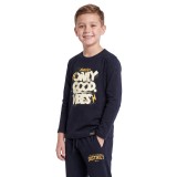 Kids' Long Sleeve Top District75 Blue  Image 1