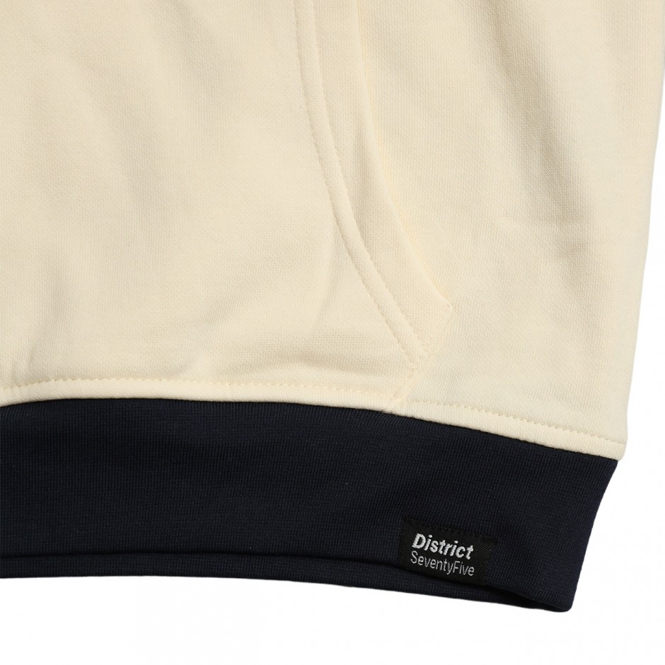 Kids' Hoodie District75 Ecru  