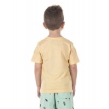 Παιδική Κοντομάνικη Μπλούζα DISTRICT75 Κίτρινο