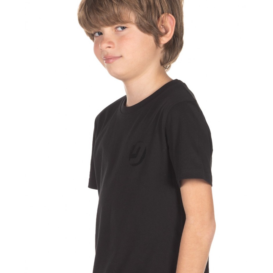 Παιδική Κοντομάνικη Μπλούζα DISTRICT75 Μαύρο